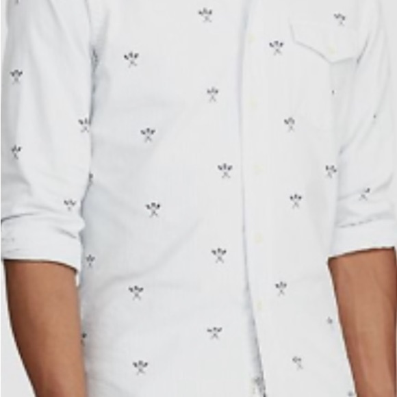 Ralph Lauren‎ Oxford Skull & Oars Striped Button Down Mens Sz 2XL Classic Fit - Picture 4 of 9